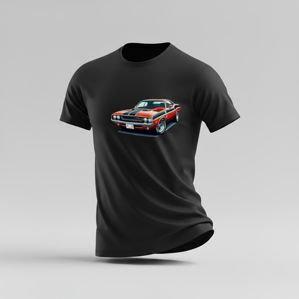 Camiseta poliamida dodge