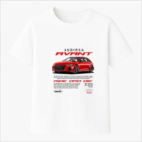 Camiseta básica premium - Audi RS6 avant
