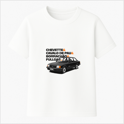 Camiseta básica Chevette & Cavalo de Pau – Fullgas