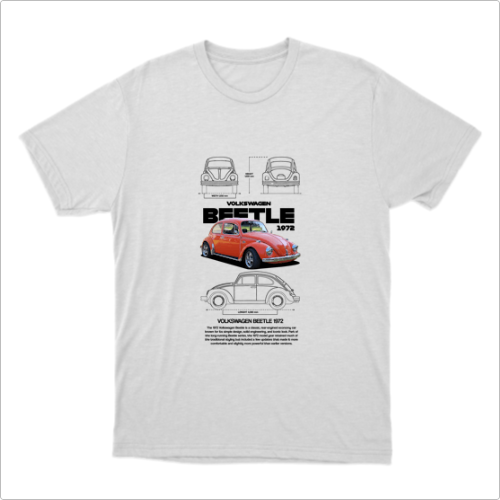 Camiseta Volkswagen Beetle 1972 – Fullgas