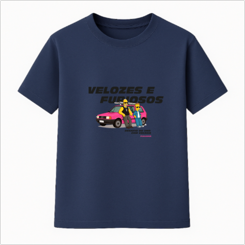 Camiseta básica Velozes e Furiosos Uno com Escada – Fullgas