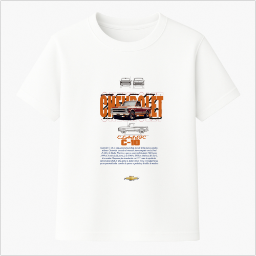 Camiseta básica premium - Chevrolet classic